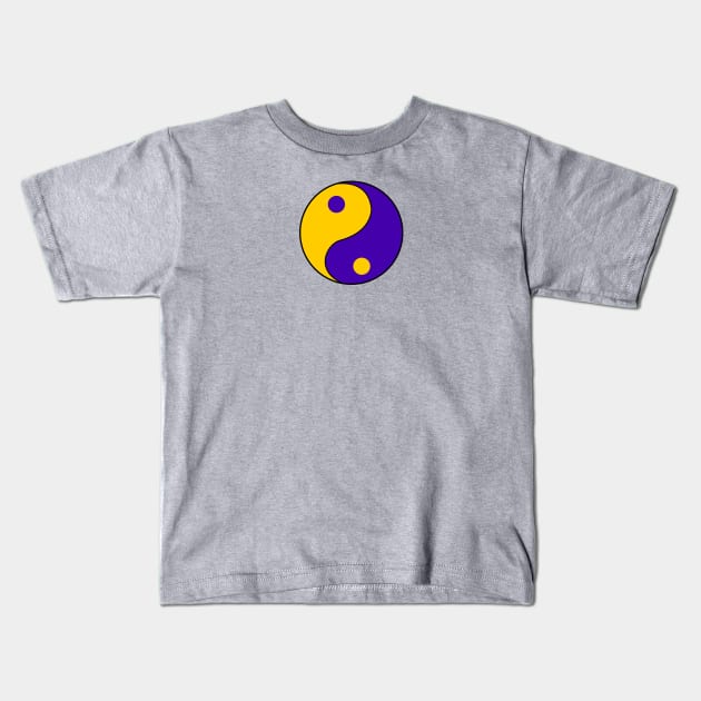 Yinyang_varient Kids T-Shirt by traditionation